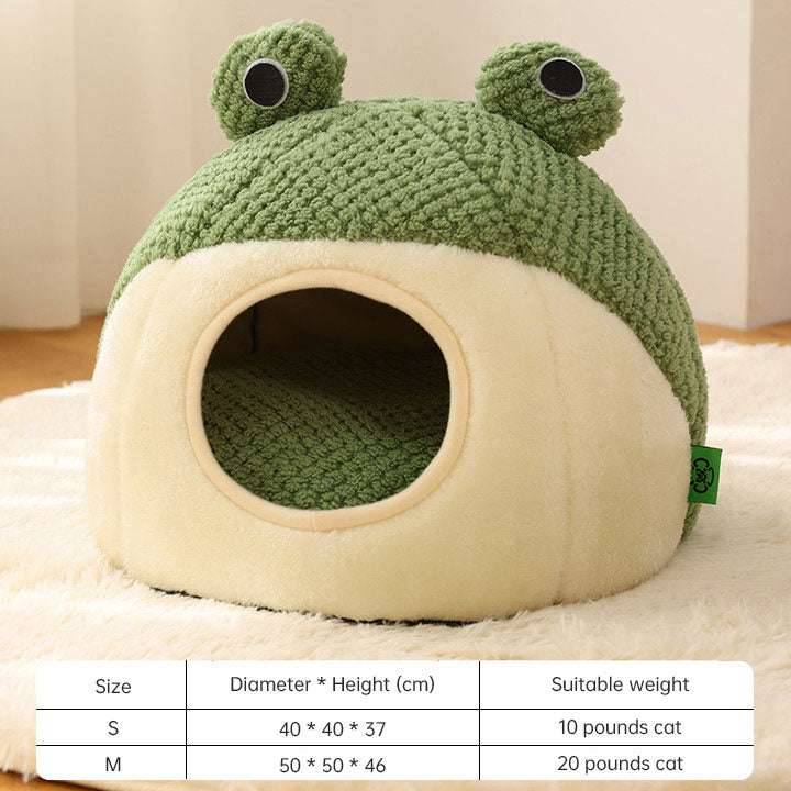 Frog Pet Bed