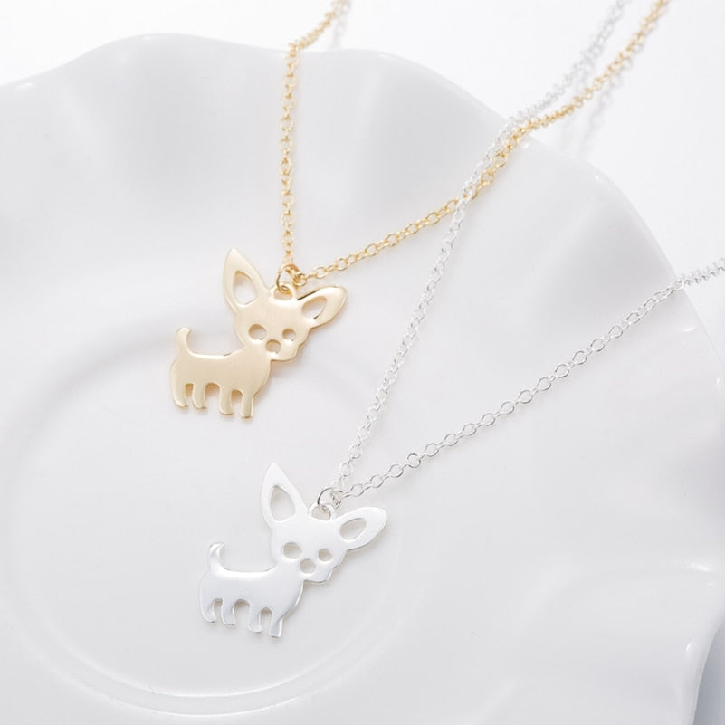 Chihuahua Pendant Necklace
