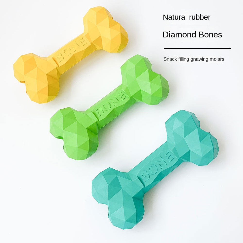 Diamond Bone Chew Toy