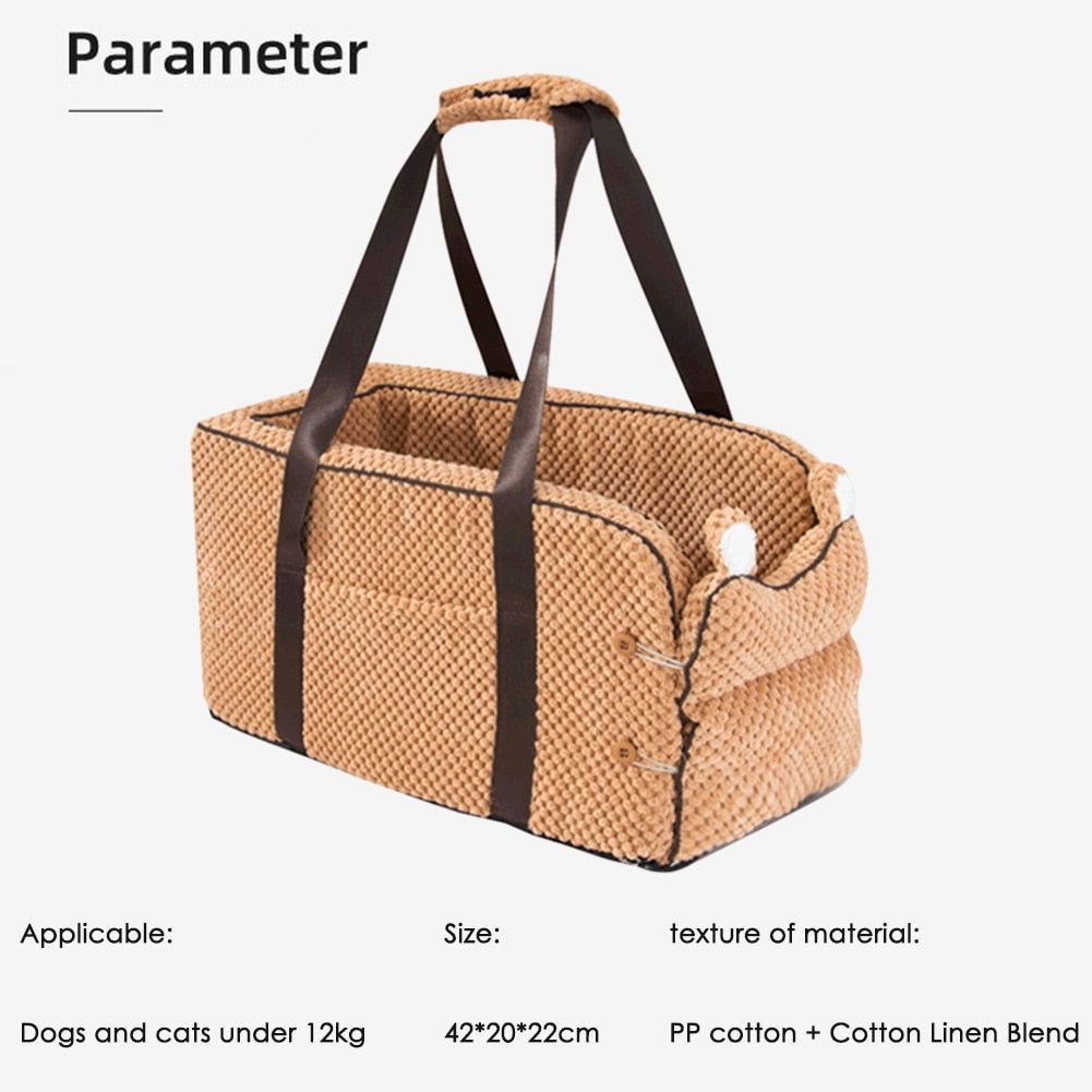 Car Arm Rest Pet Seat