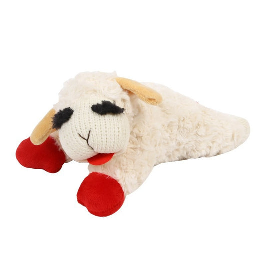 Stuffed lamb chop with squeaker