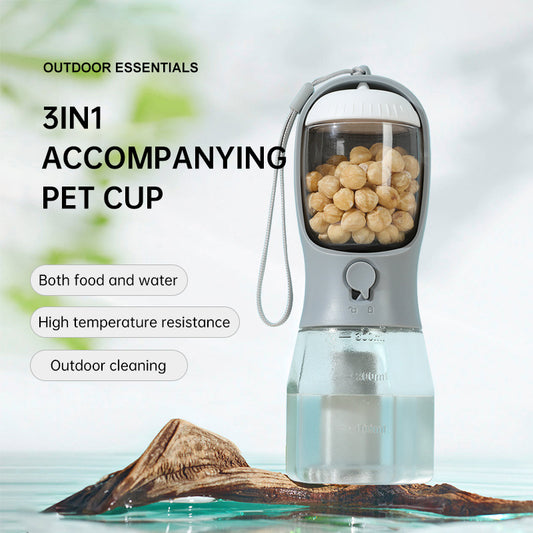 3 in 1 Pet Water Bottle