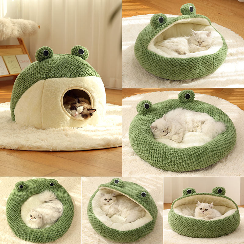 Frog Pet Bed