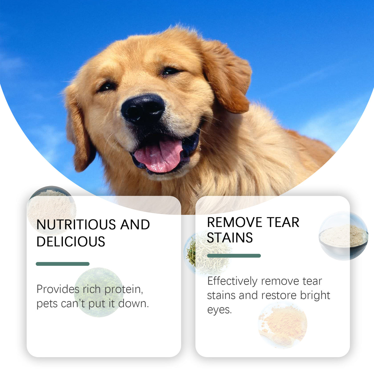 Tear stain tablets 80ct