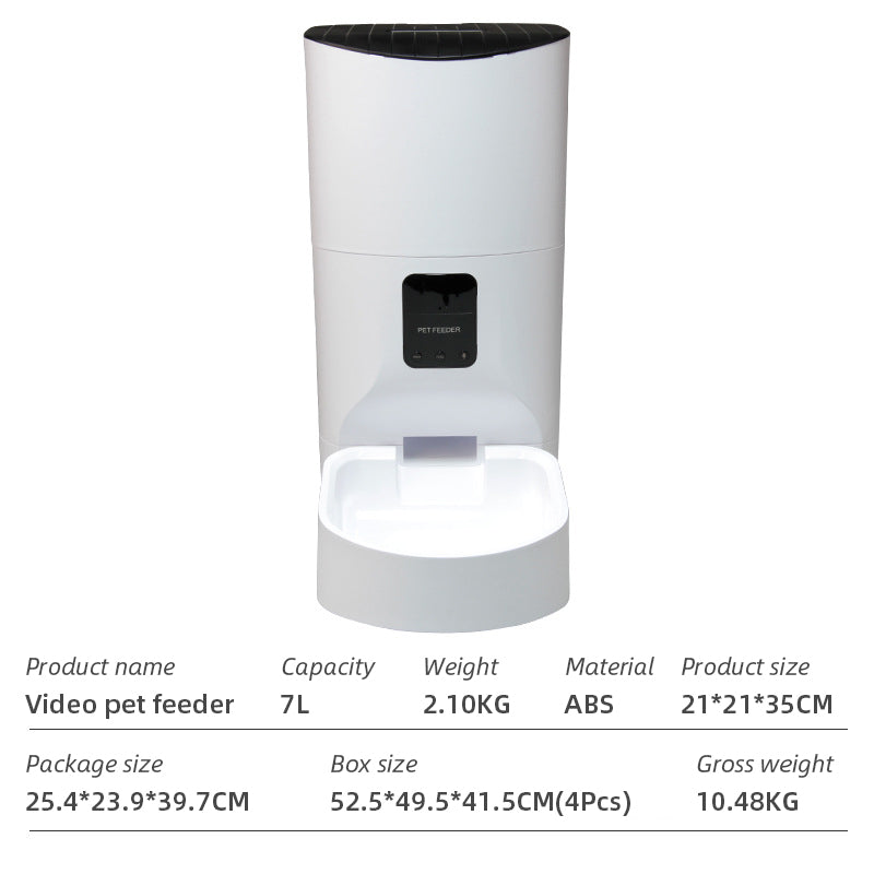 WiFi Smart Automatic Pet Feeder