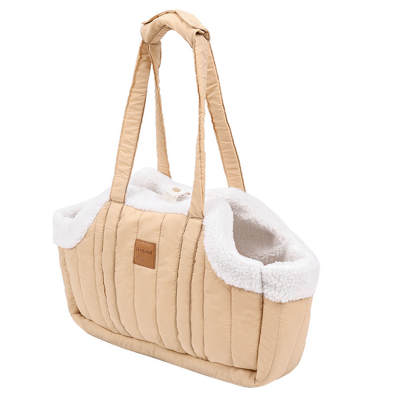 Winter Fleece Pet Carrier