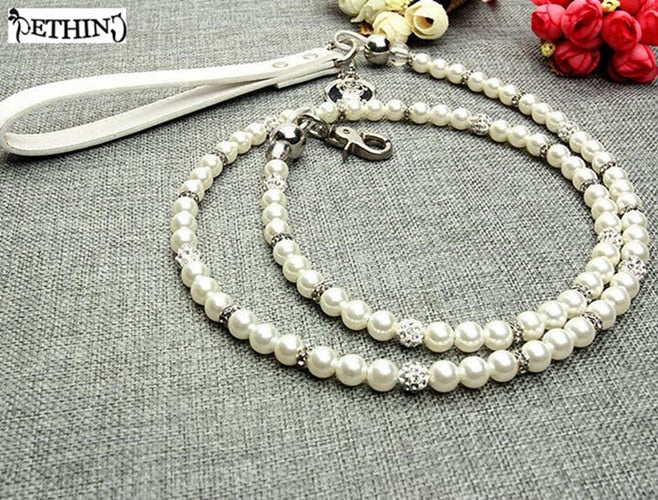 Small dog/Cat Pearl Leash
