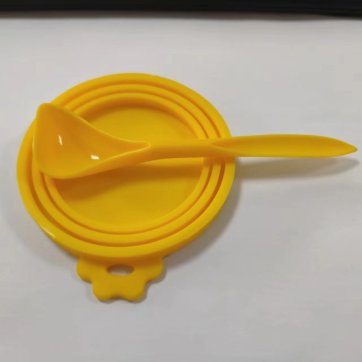 Silicone Wet Food Can Lid and Spoon