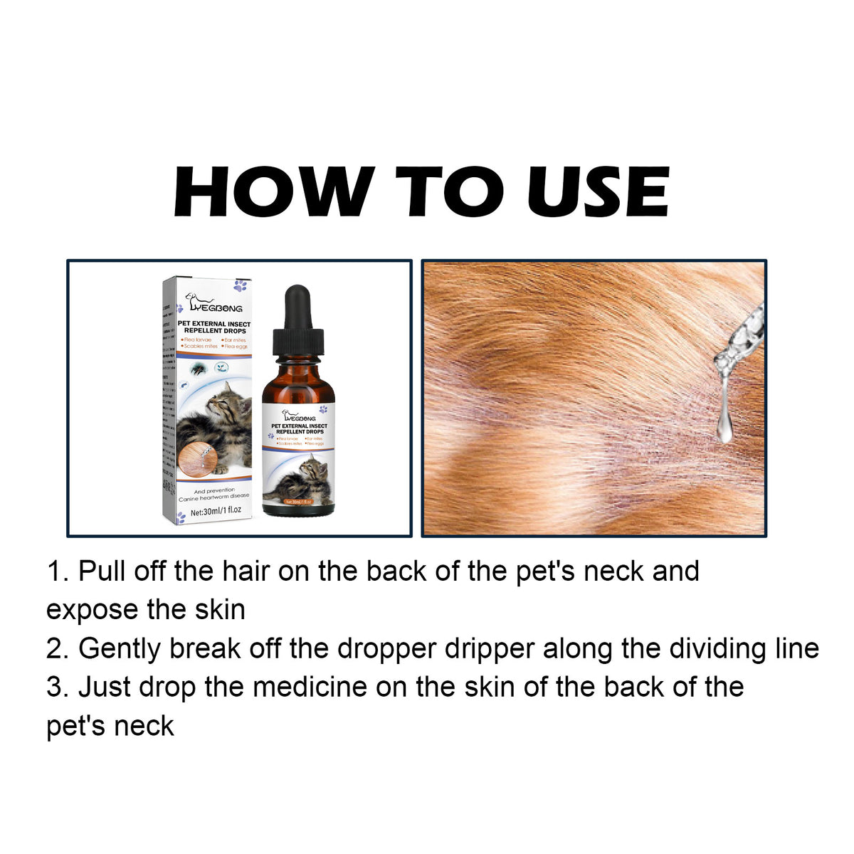 Topical Insect Repellent Drops