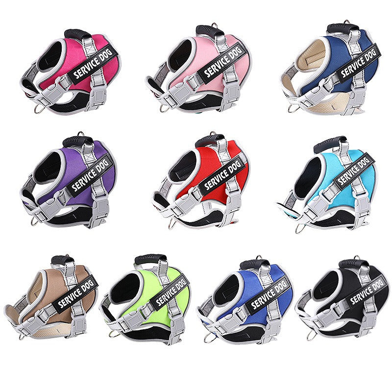 Velcro Patch Harness with and without Leash