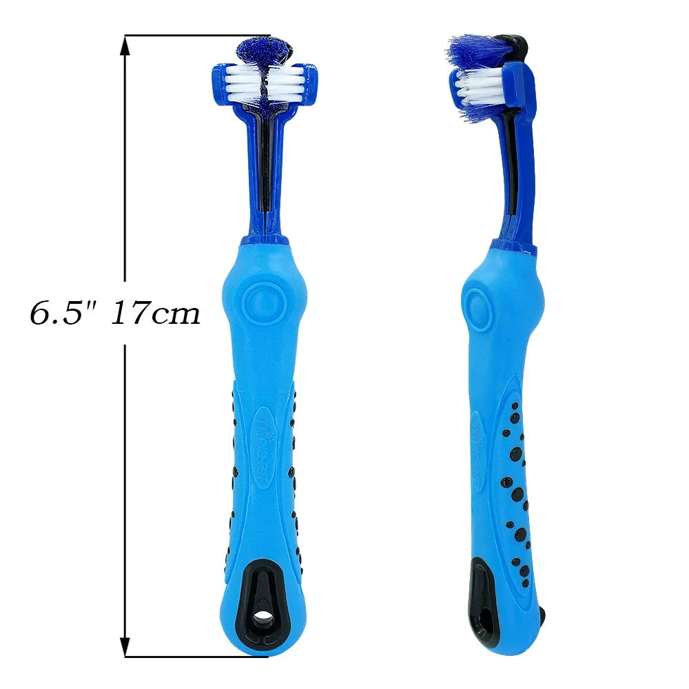 Dog 3 Sided Soft Toothbrush