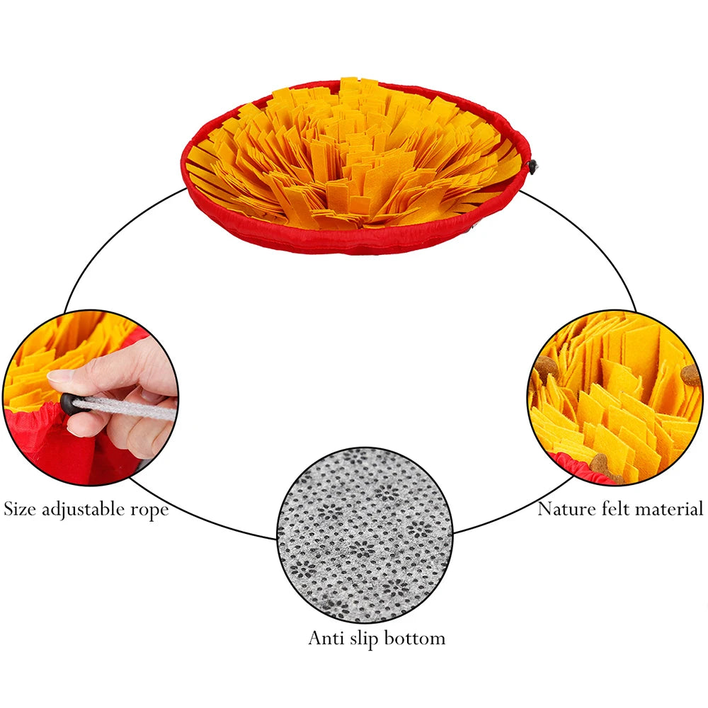 Washable Cloth Snuffle Mat