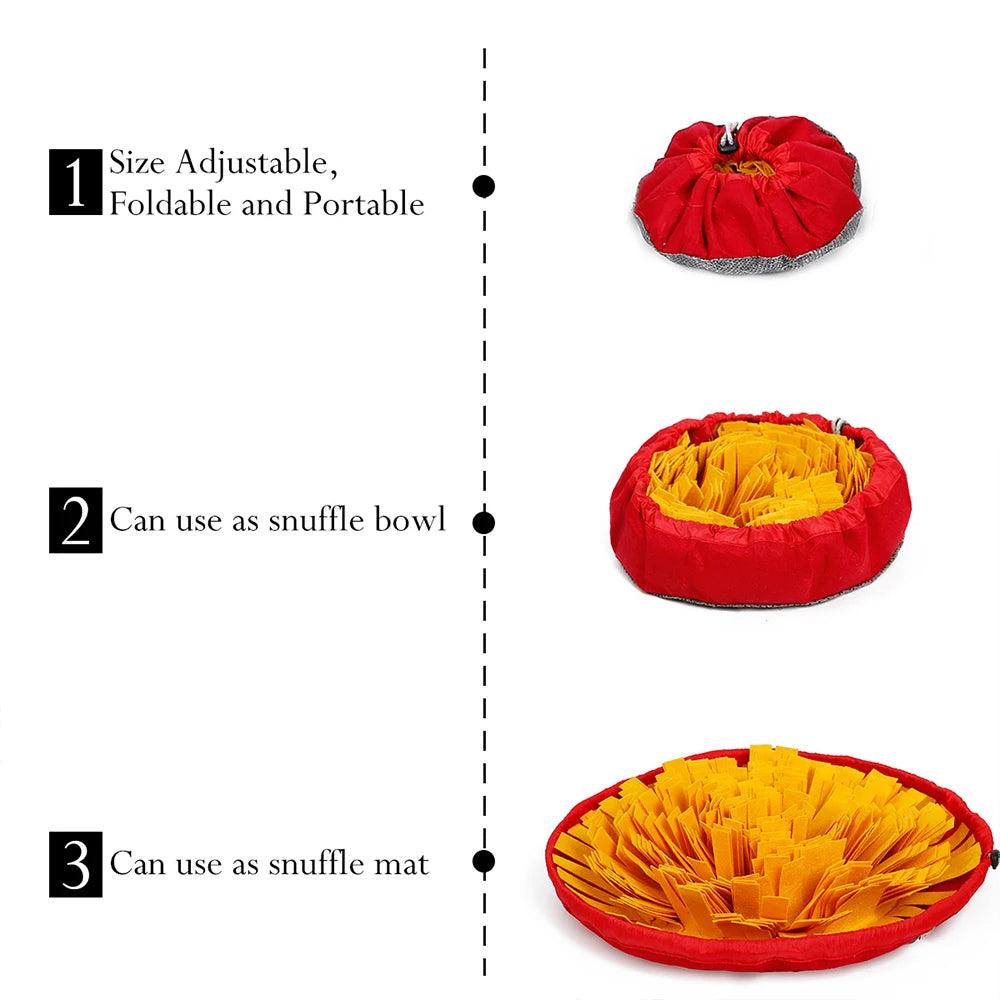 Washable Cloth Snuffle Mat