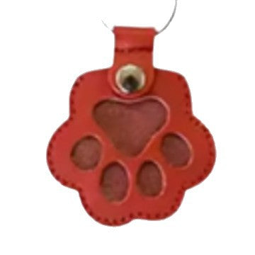Pet Hair Memorial Keychain