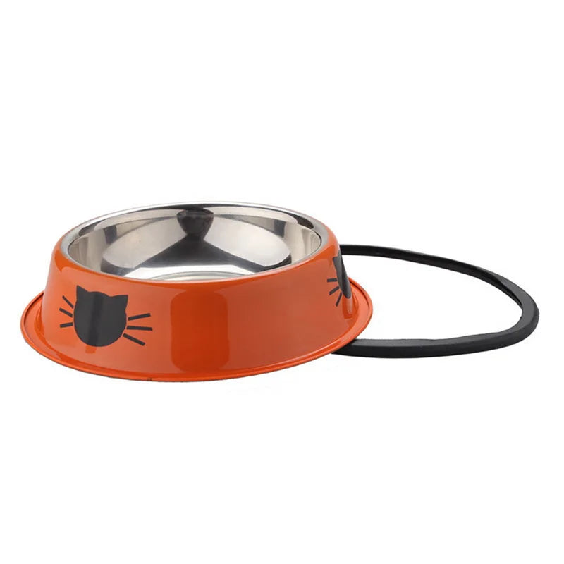 Stainless Steel Anti-Skid Cat Bowl