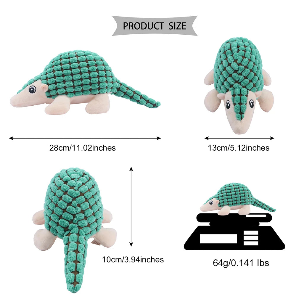 Squeaky Plush Dog Toy