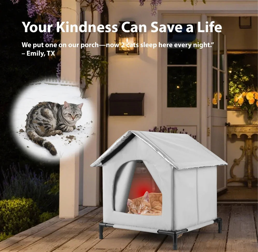 All-Season Waterproof Cat House