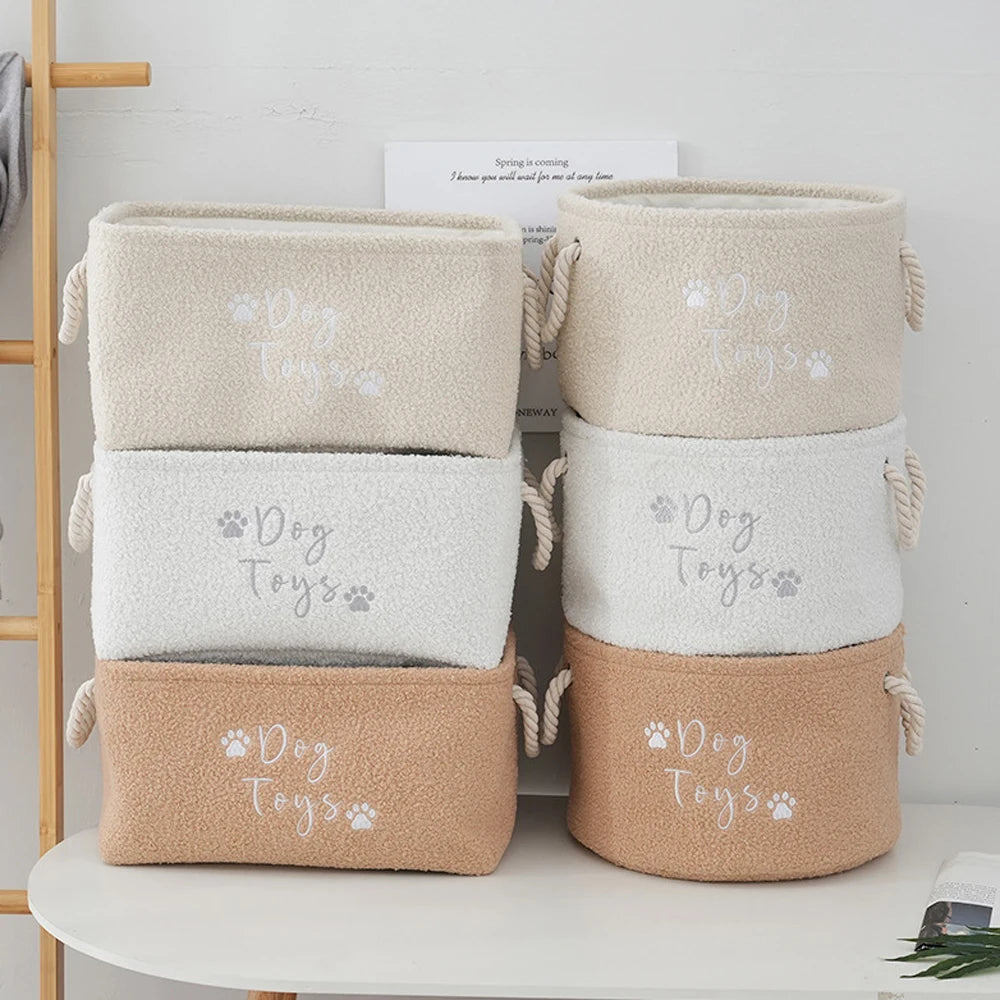 Pet Toy Basket