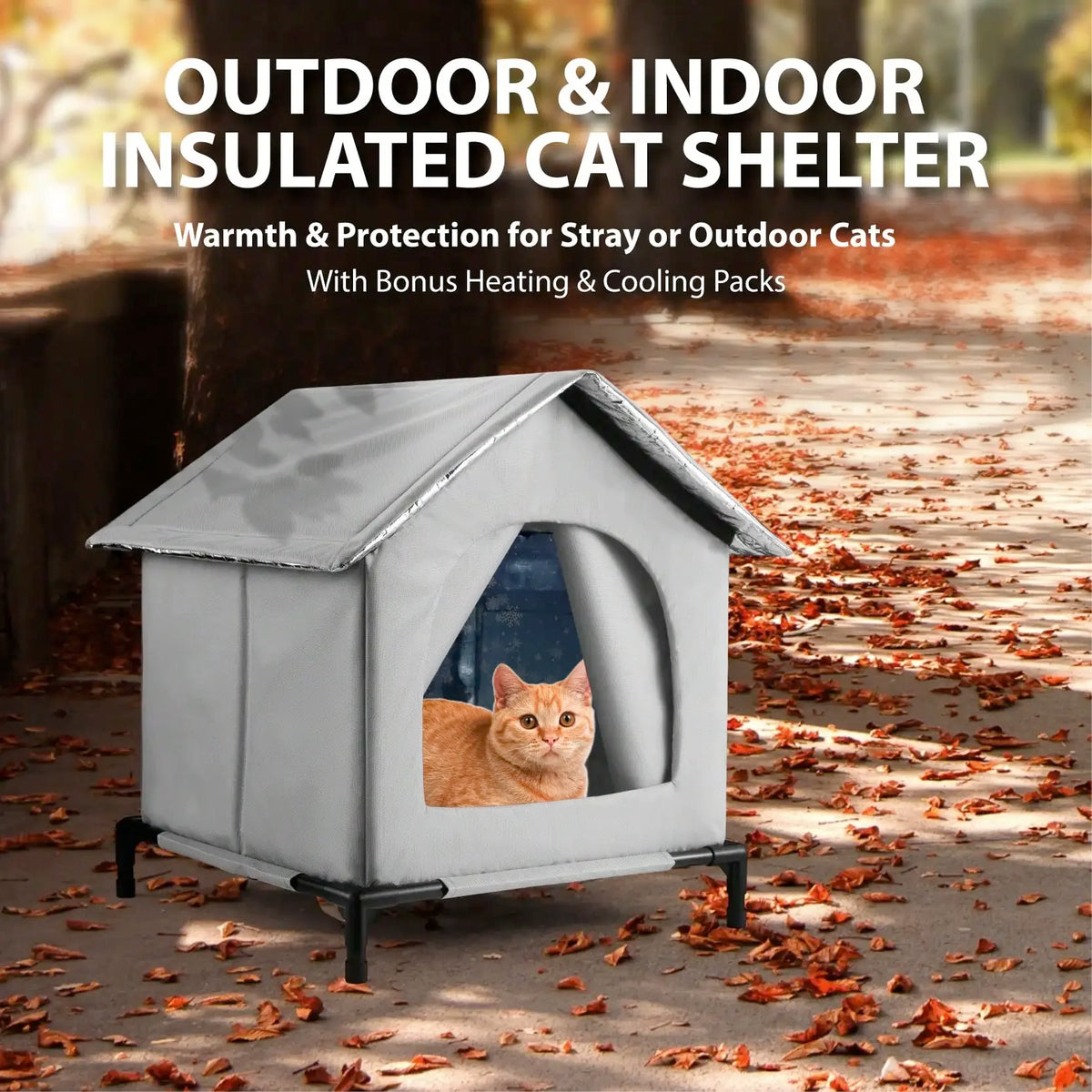 All-Season Waterproof Cat House