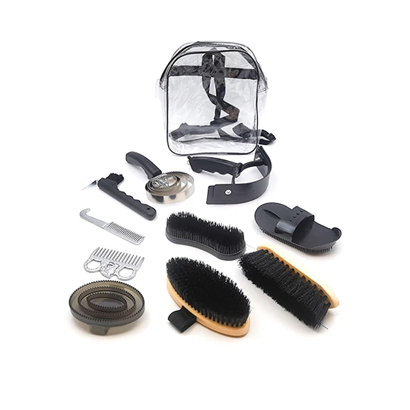 Professional Horse Grooming Kit 10-Piece Set
