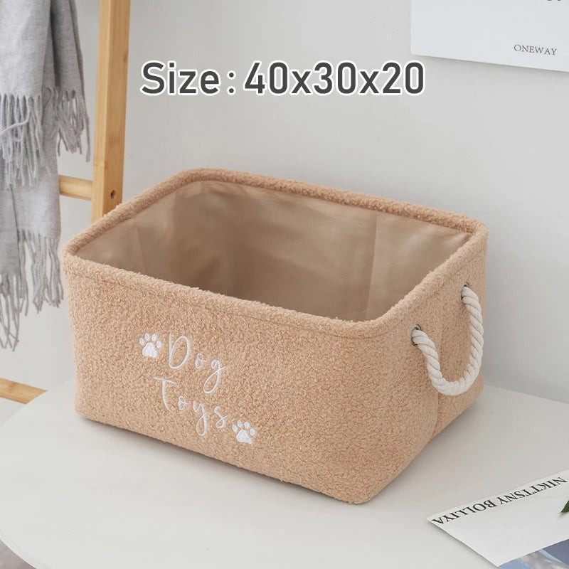 Pet Toy Basket