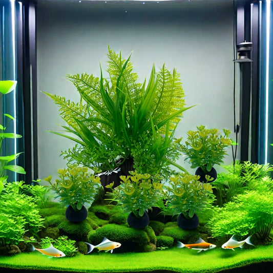 5pc Aquarium Plant Decor