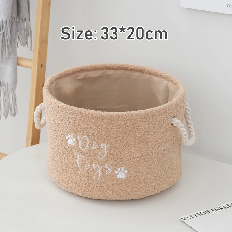 Pet Toy Basket