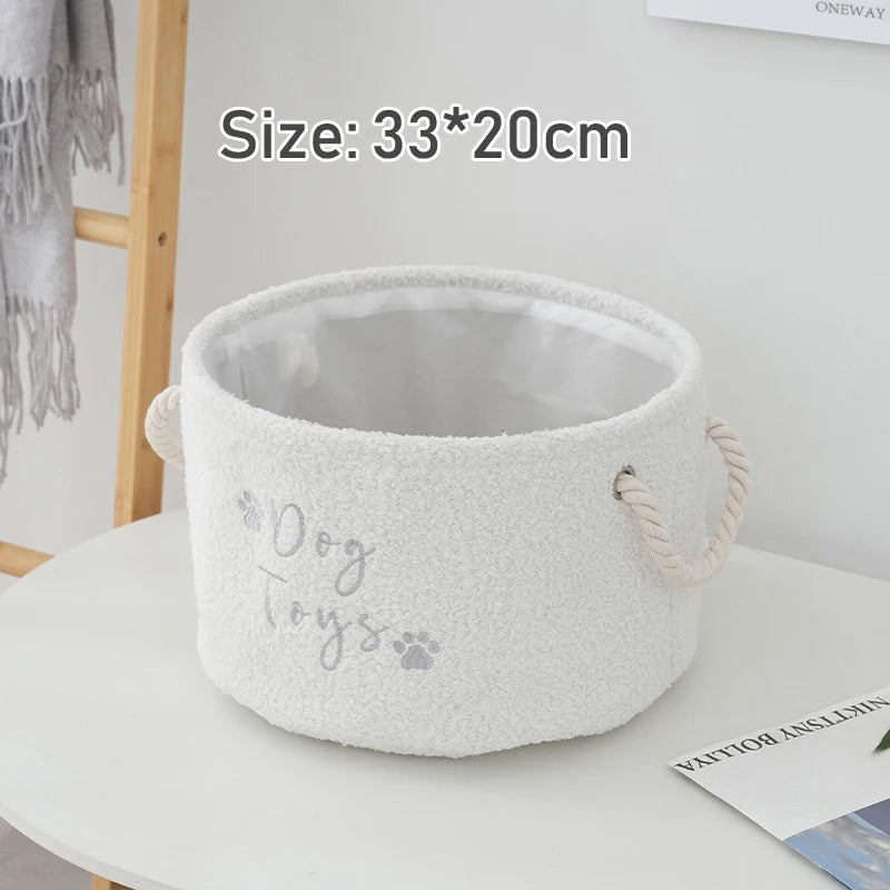 Pet Toy Basket