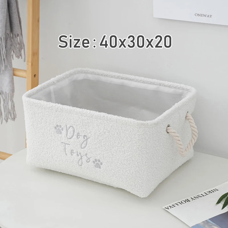Pet Toy Basket