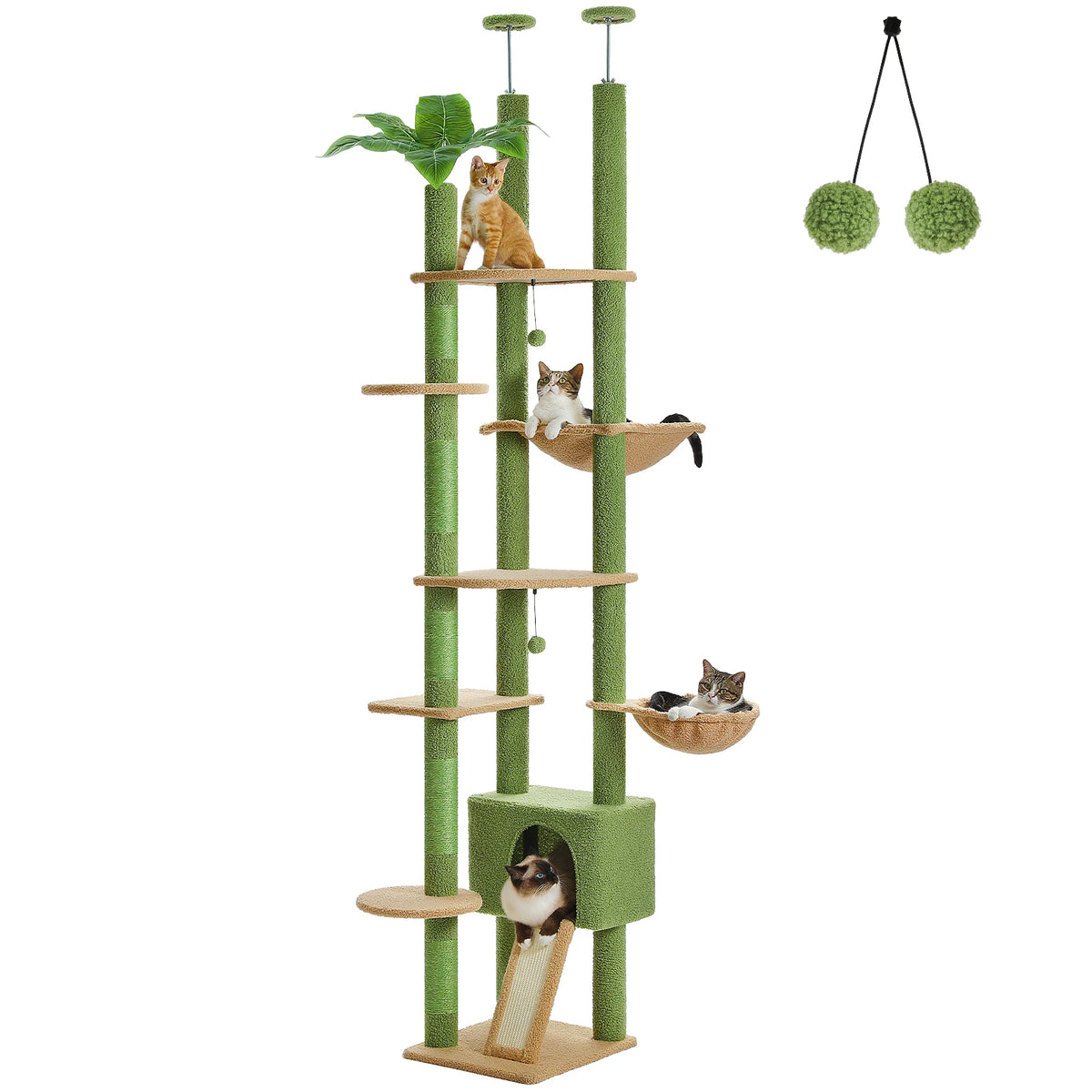 Floor to Ceiling Cat Tower