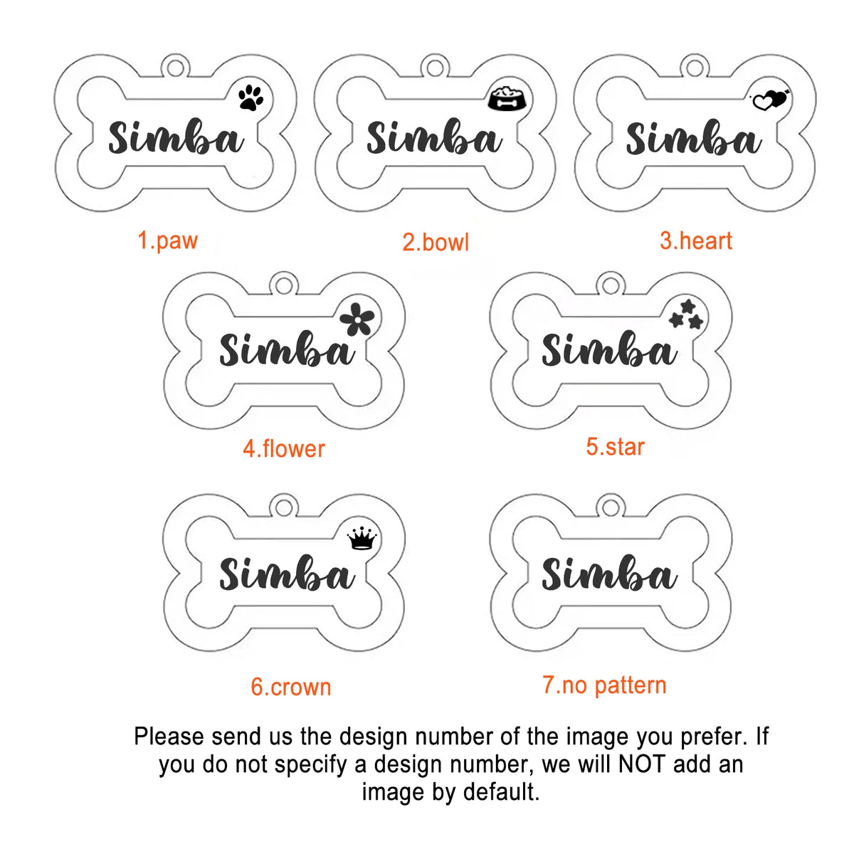 Customized Double Sided ID Tag
