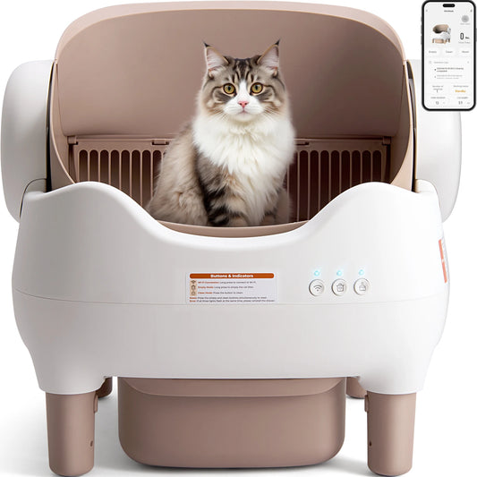Automatic Cat Litter Box with APP Control