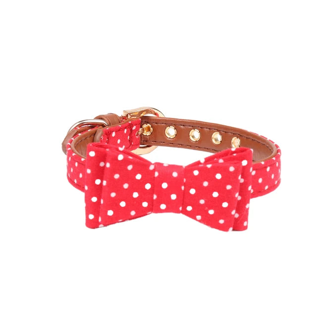 Bandana/Bow Collar/Leash