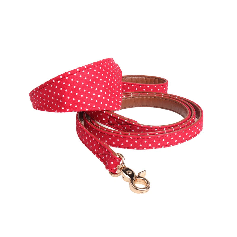 Bandana/Bow Collar/Leash