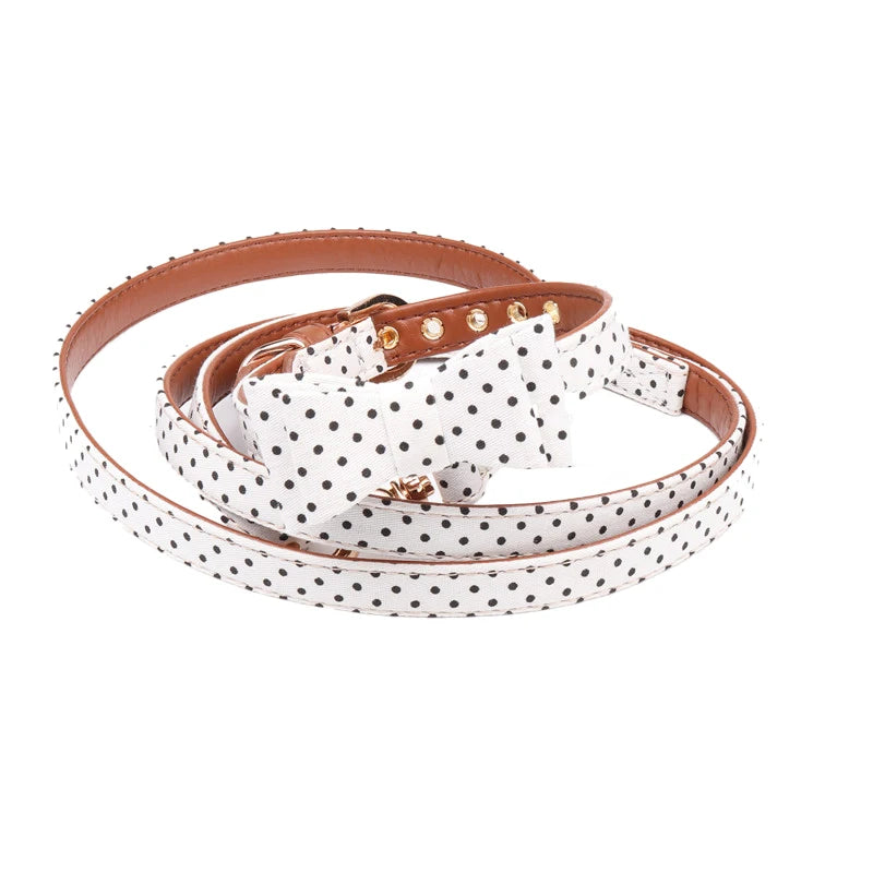 Bandana/Bow Collar/Leash
