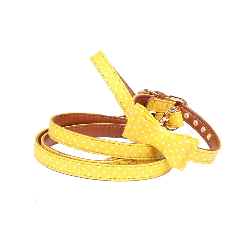 Bandana/Bow Collar/Leash